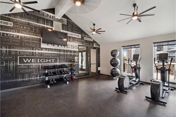 High-endurance fitness center with strength training & cardio equipment